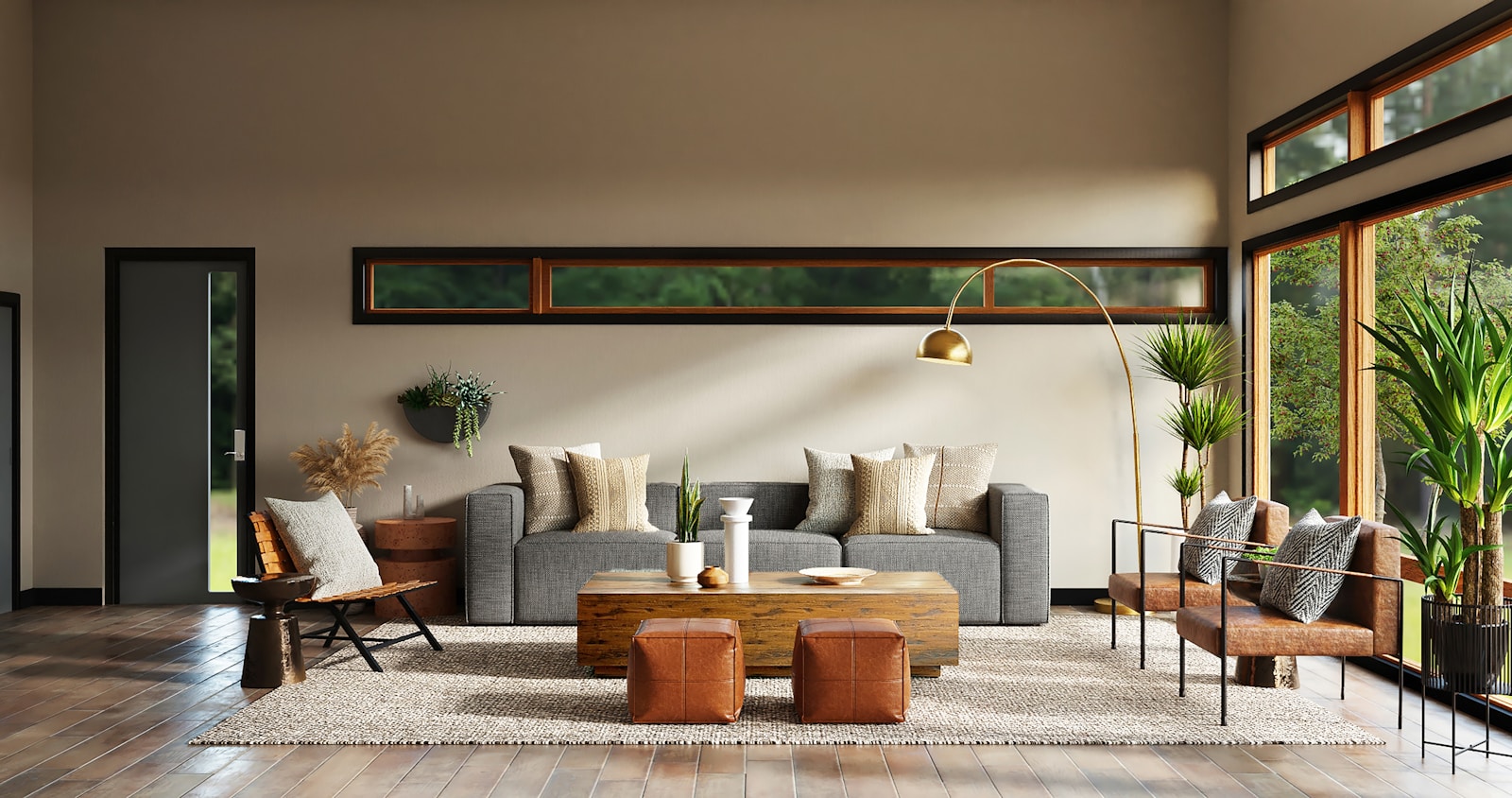 Living room wall preview